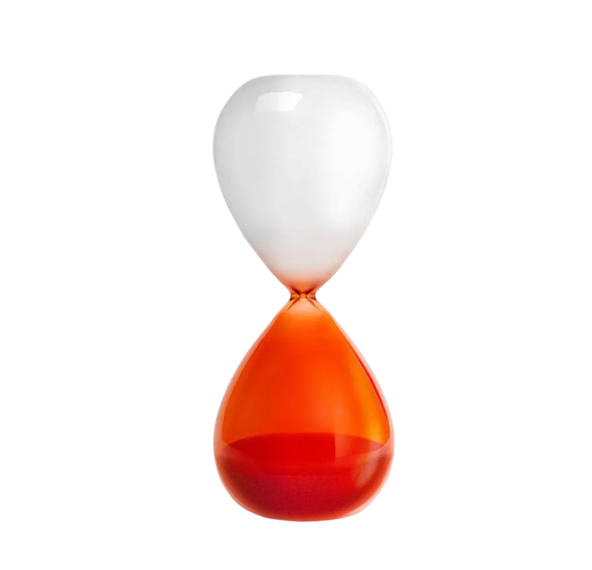 Desktop Mini Hourglass · 5 Min · Poppy