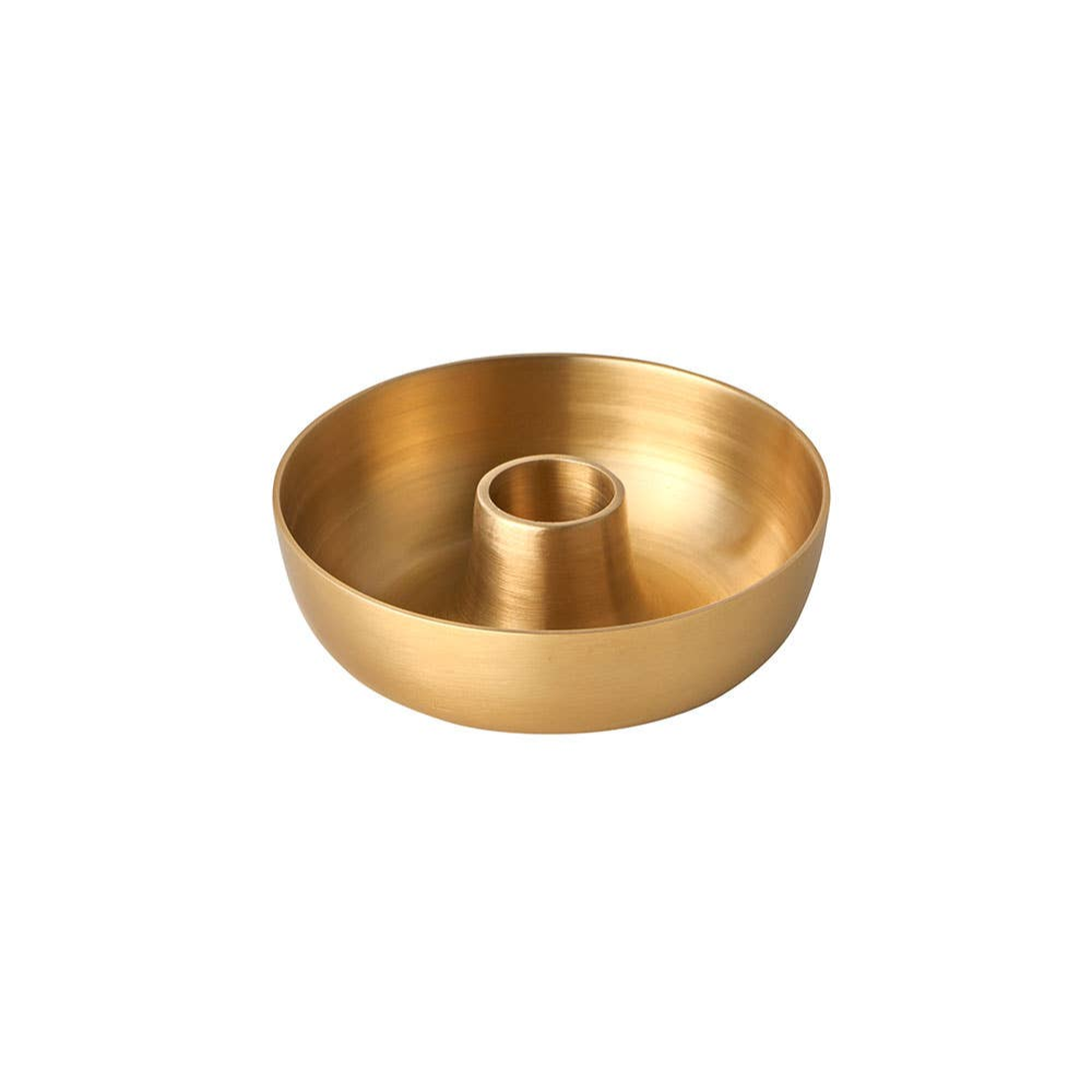 Brass Taper Candle Holder · Fog Linen Work