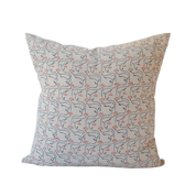 Saba Hand Block-Printed Linen Pillow