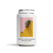 Something & Nothing · Pineapple & Pink Grapefruit Premium Soda