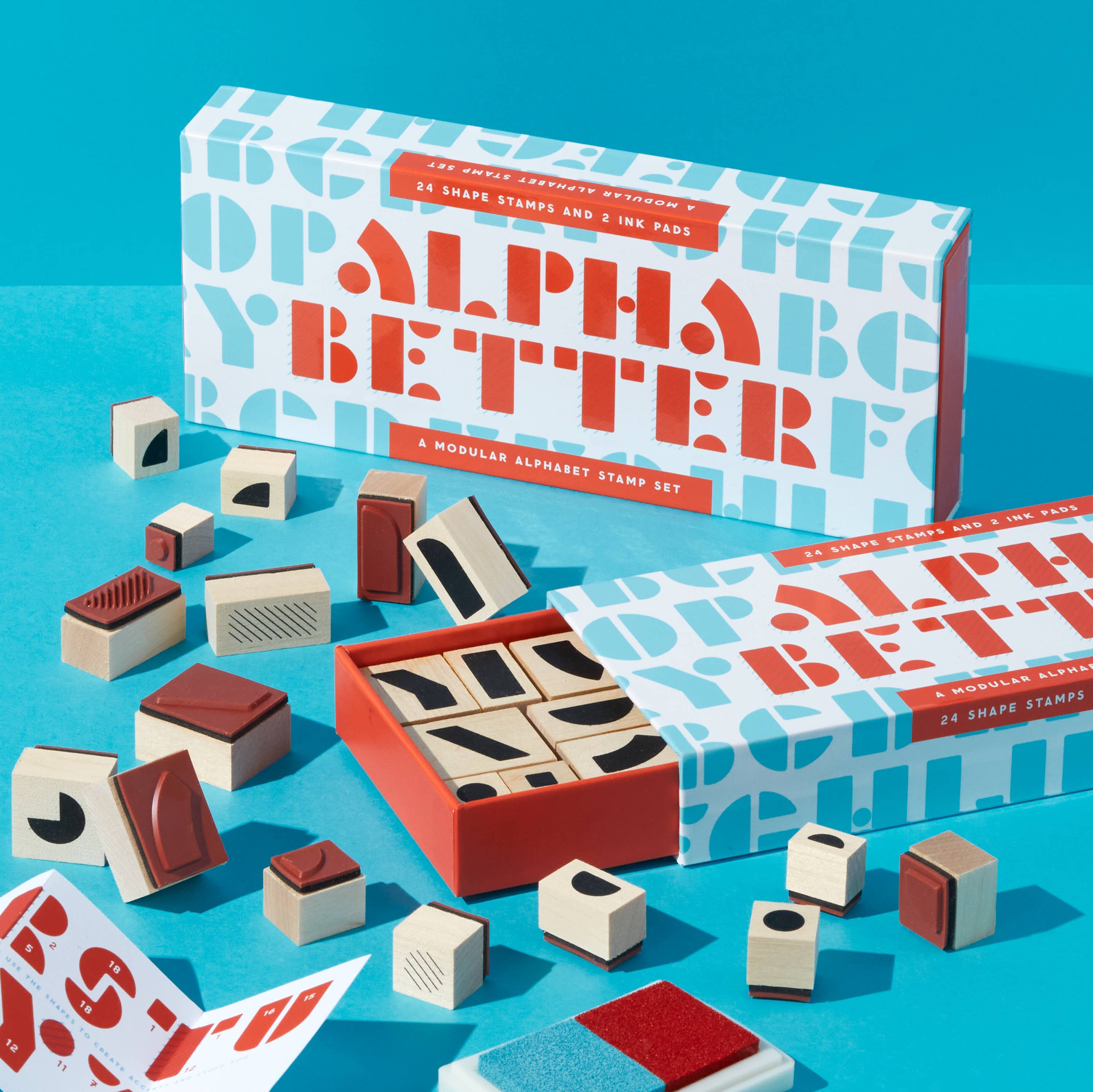 Brass Monkey Alpha Better Stamp Set