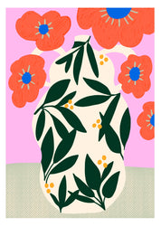 Teresa Rego · Poppy Pot Art Print