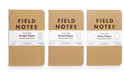 Field Notes 3-Pack Mixed Memo Books · Original Kraft