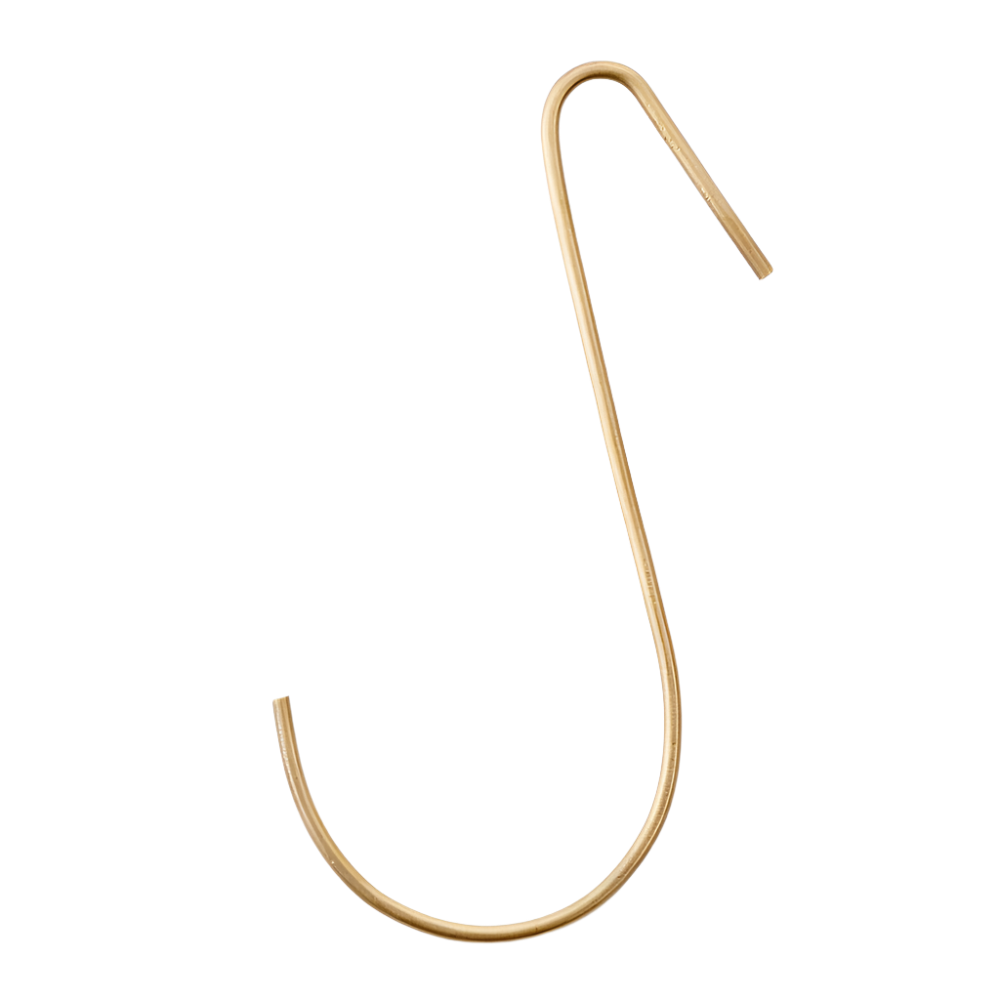 Brass J Hook (L)