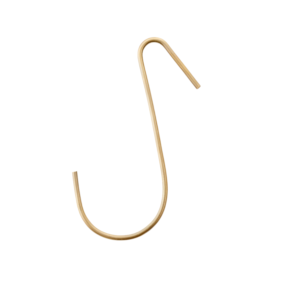 Brass J Hook (M)