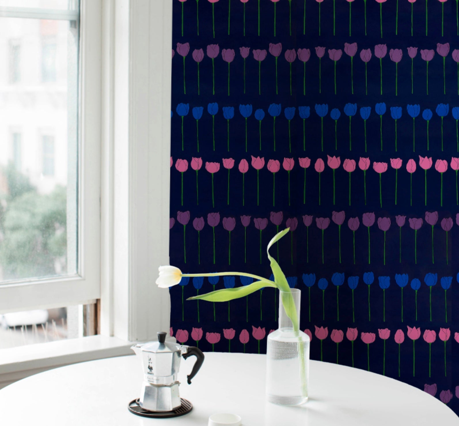 Cristina Buckley · Edie Wallpaper in Electric Jewel