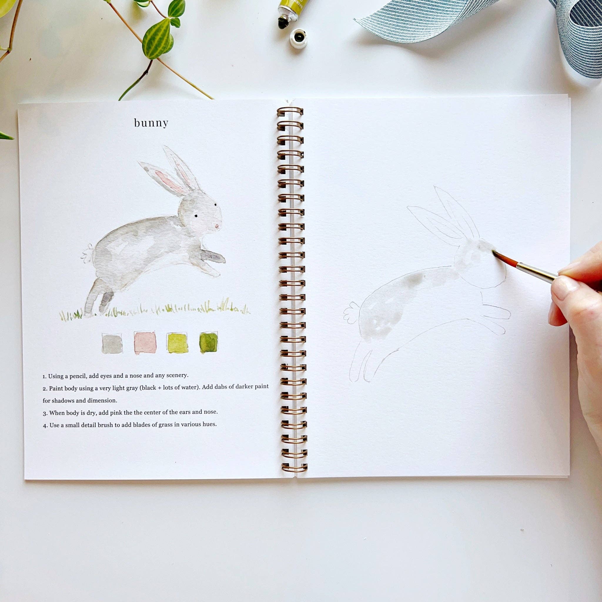 Animals Watercolor Workbook · Emily Lex Studio