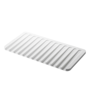 Yamazaki Home · Self-Draining Silicone Drying Board · White