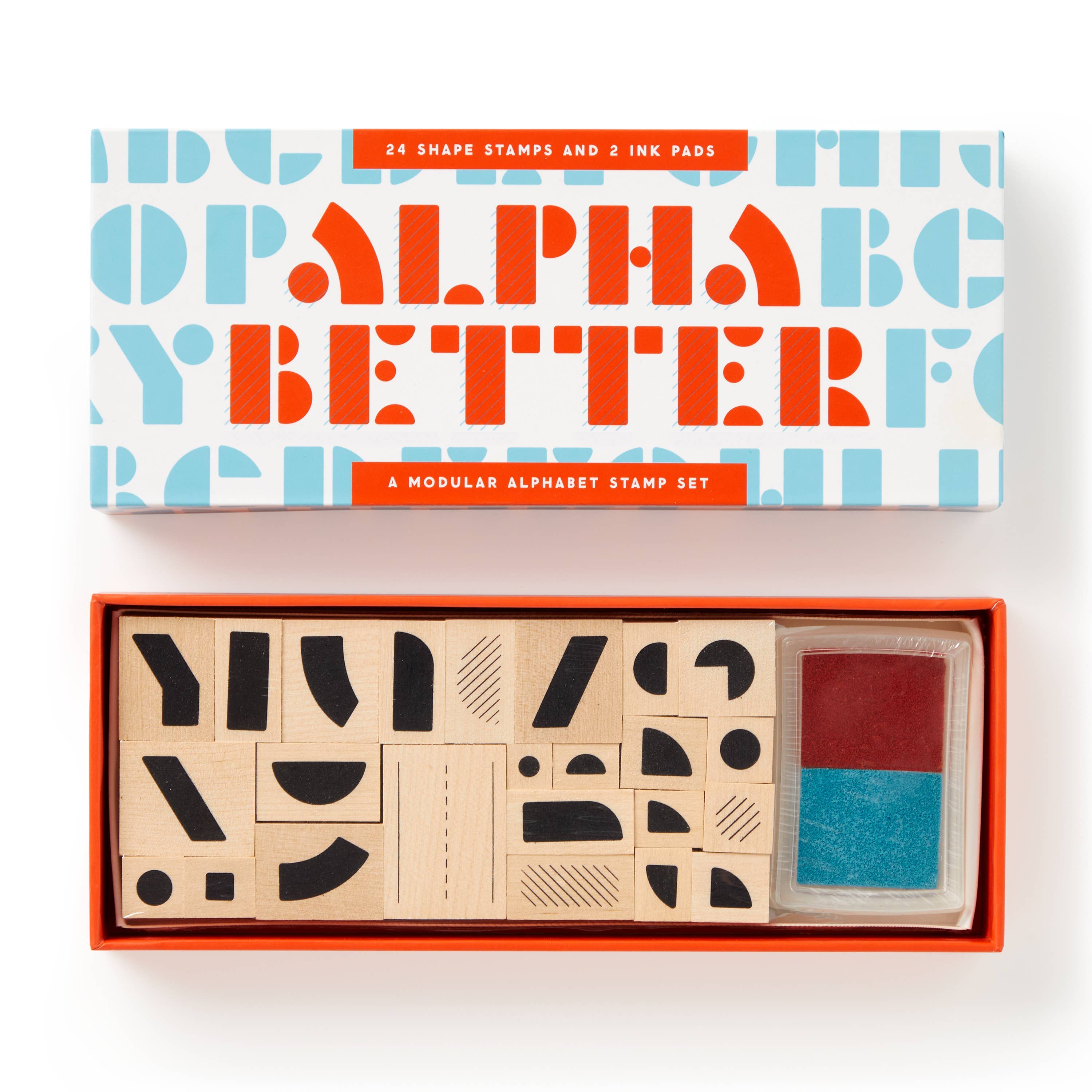 Brass Monkey Alpha Better Stamp Set