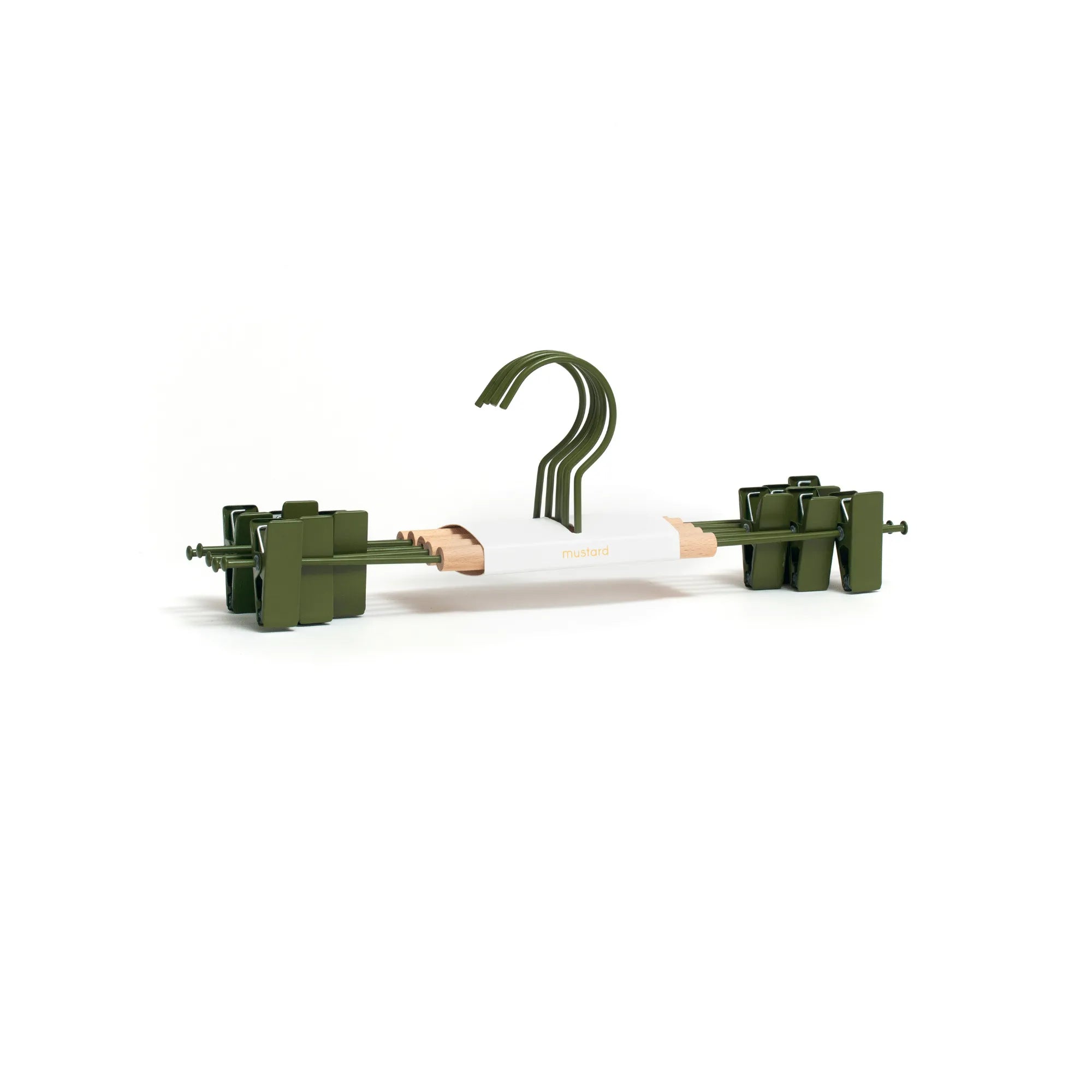 Adult Clip Hangers in Olive