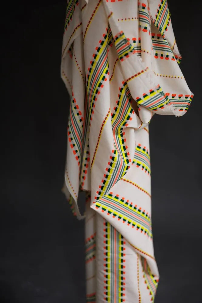 Garcia Stripe Indian Handloom Cotton