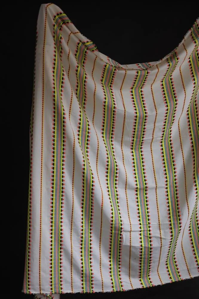 Garcia Stripe Indian Handloom Cotton