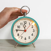 Factory Turquoise Alarm Clock