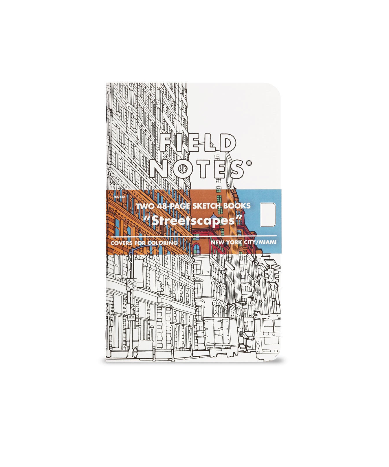 Field Notes Spring 2023 Quarterly Edition · Streetscapes Sketch Book 2-Pack