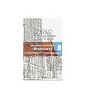 Field Notes Spring 2023 Quarterly Edition · Streetscapes Sketch Book 2-Pack