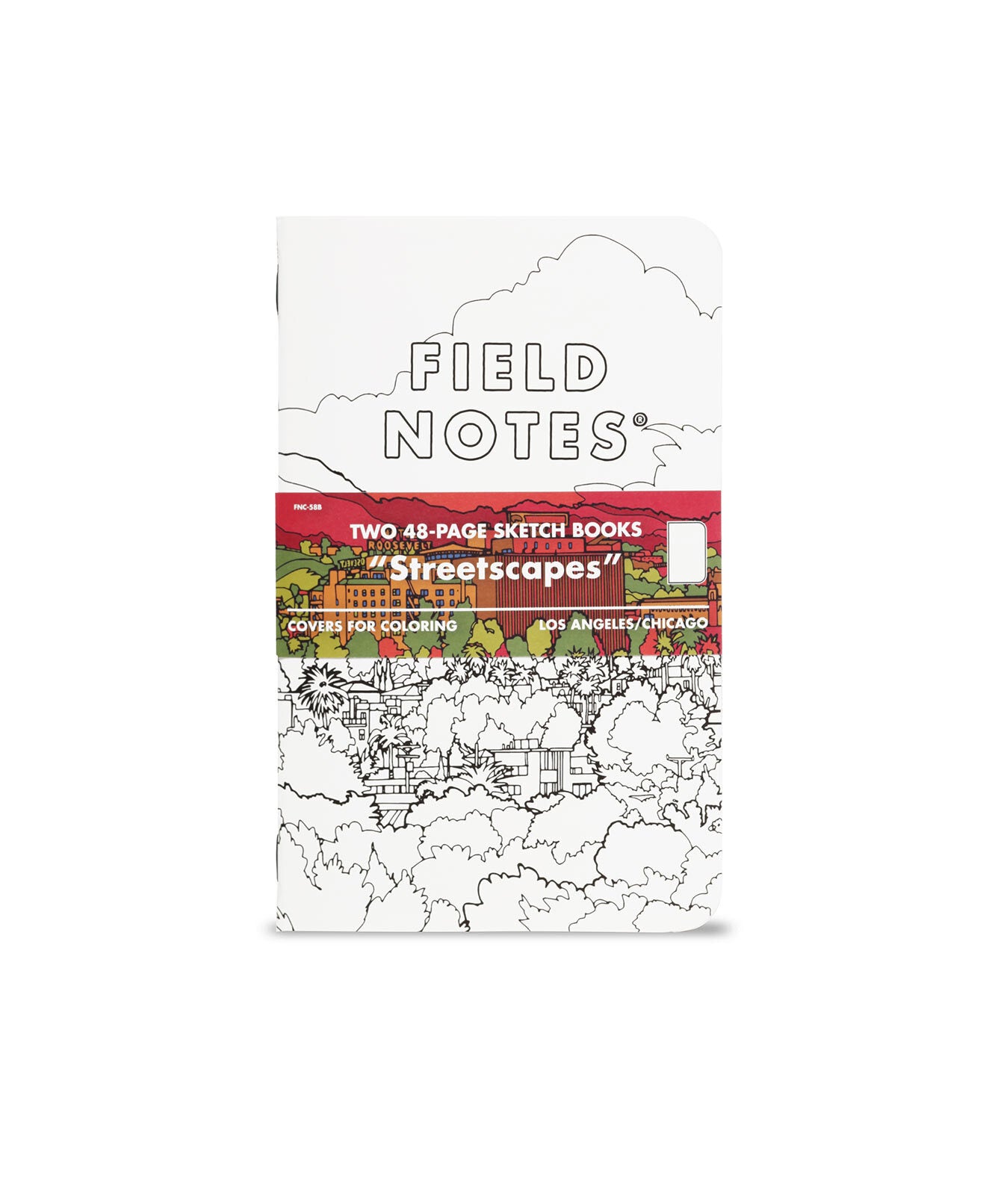 Field Notes Spring 2023 Quarterly Edition · Streetscapes Sketch Book 2-Pack