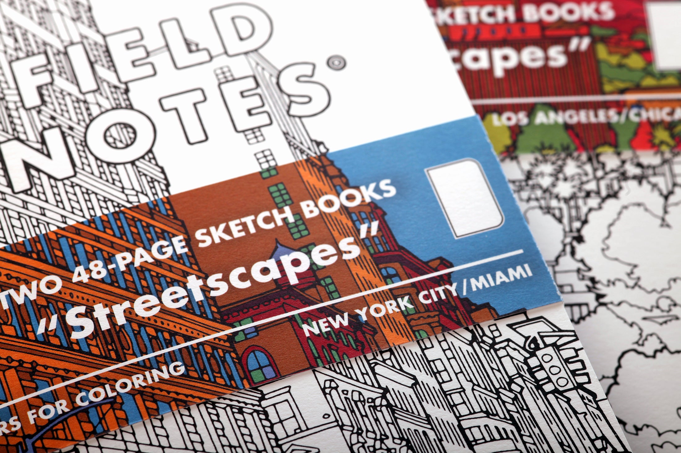 Field Notes Spring 2023 Quarterly Edition · Streetscapes Sketch Book 2-Pack