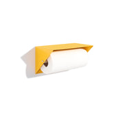 Metal Paper Towel Holder · Yellow