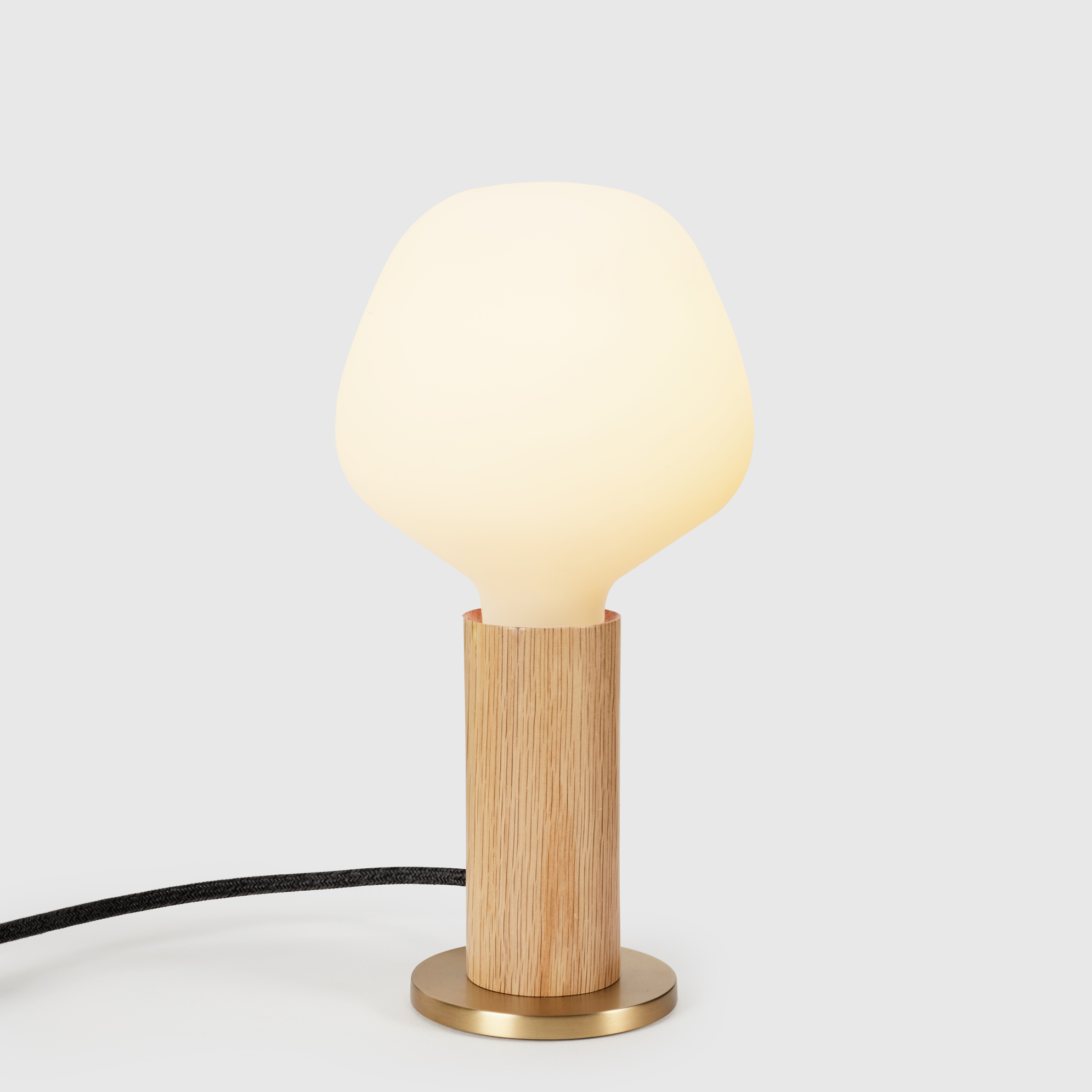 Knuckle Table Lamp Base · Oak · Tala