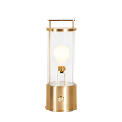 The Muse Portable Lamp in Solid Brass