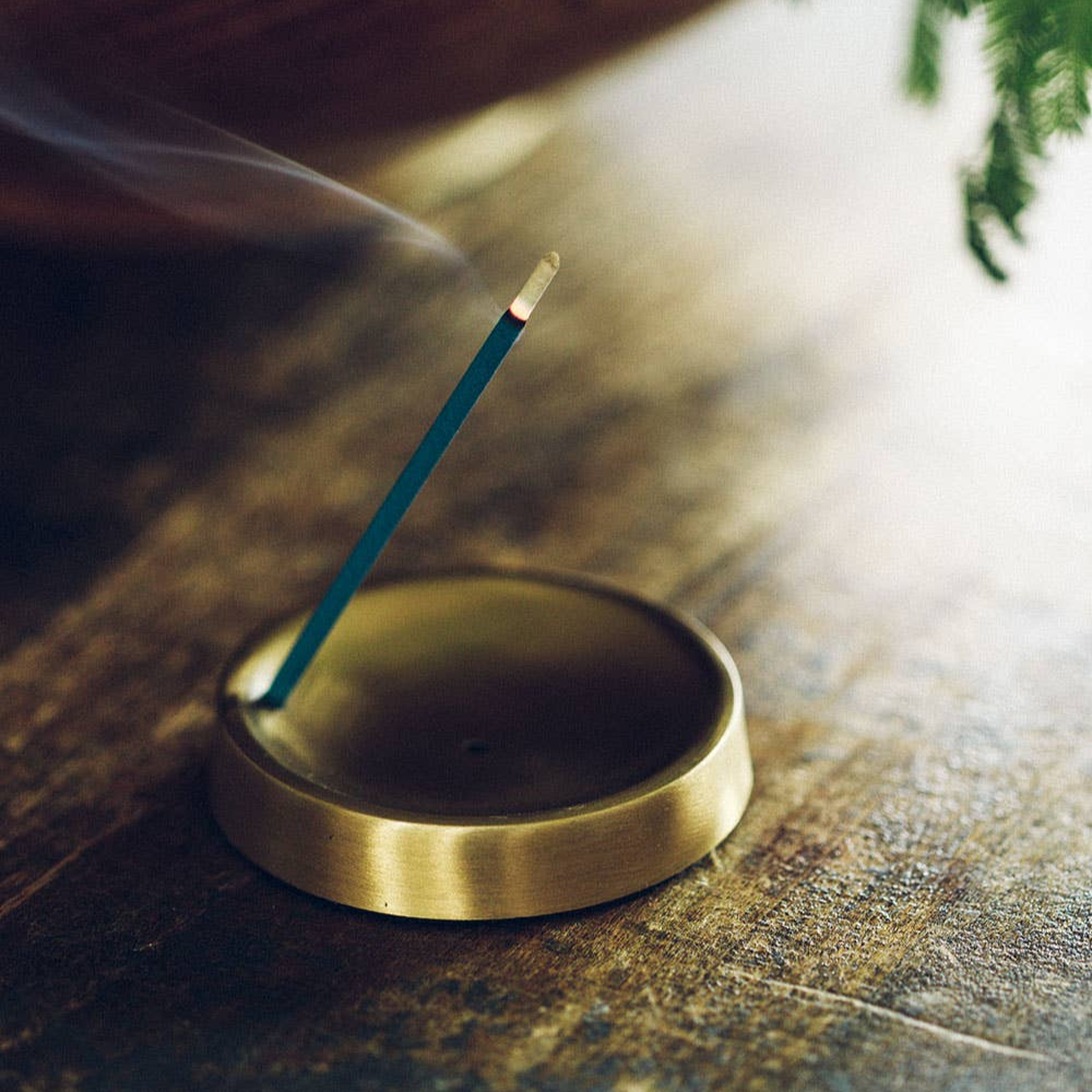 Brass Incense Stand