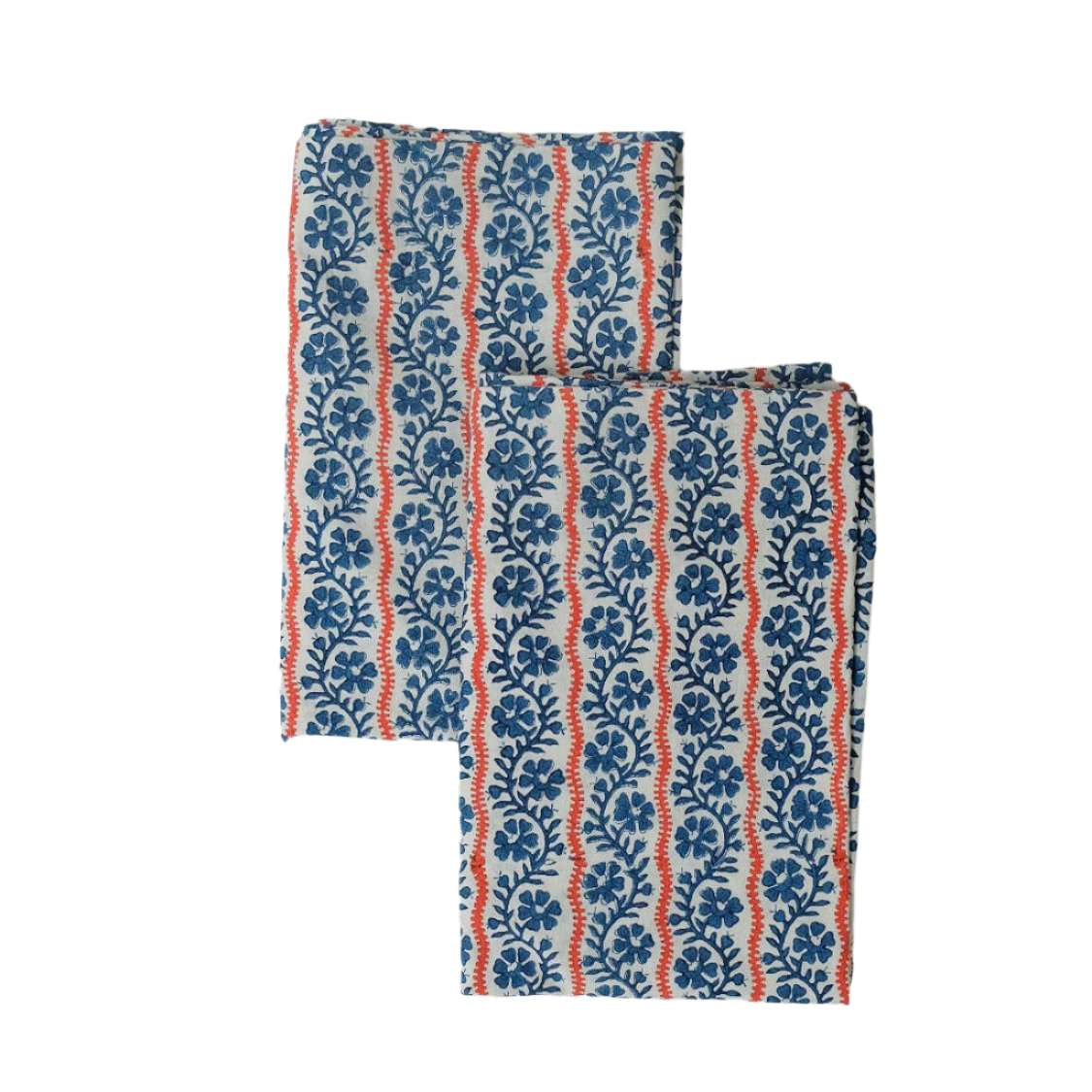 Vipin Hand Block-Printed Cotton Sham · Set of 2 · Standard Size