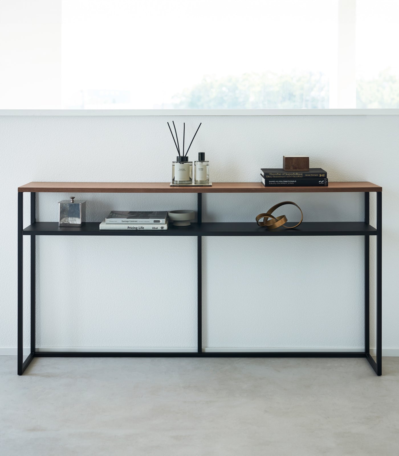 Long Steel Console Table · Yamazaki Home