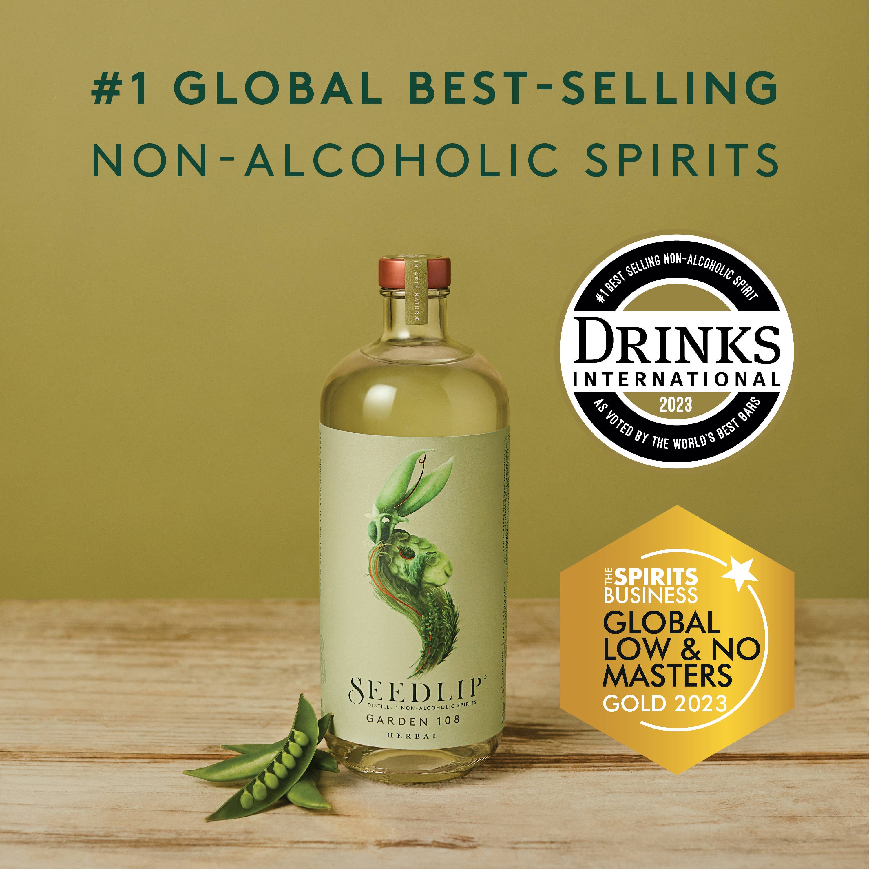 Seedlip Garden 108 · Non-Alcoholic Spirits