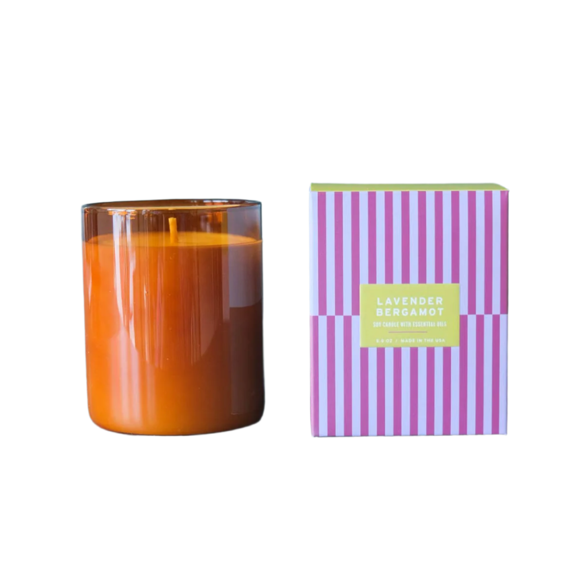 Lavender + Bergamot Essentials 8 oz Candle