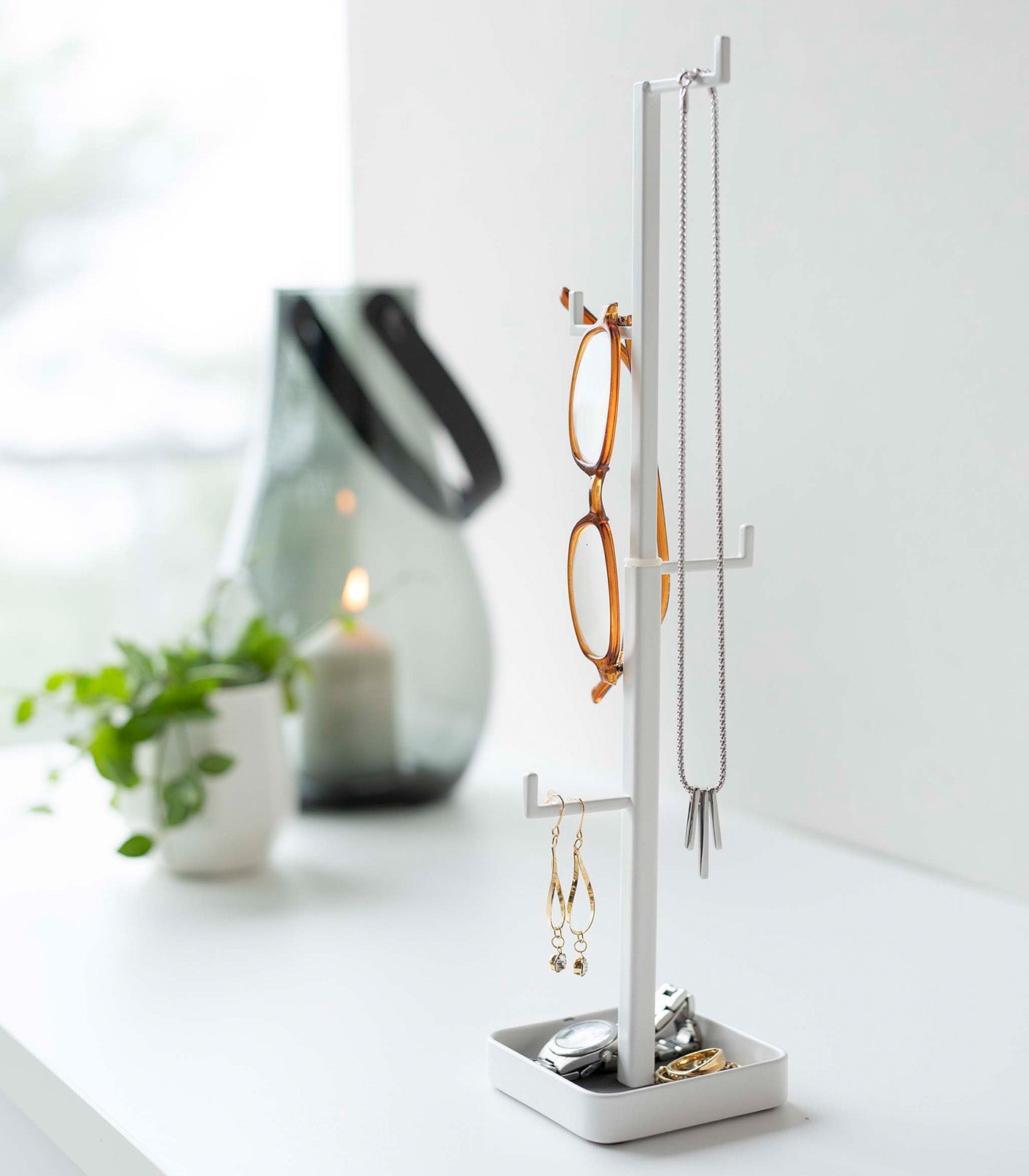 Steel Tree Accessory Stand · Yamazaki Home