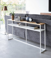 Long Steel Console Table · Yamazaki Home