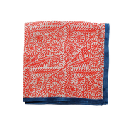 Madhu Block-Printed Silk Bandana