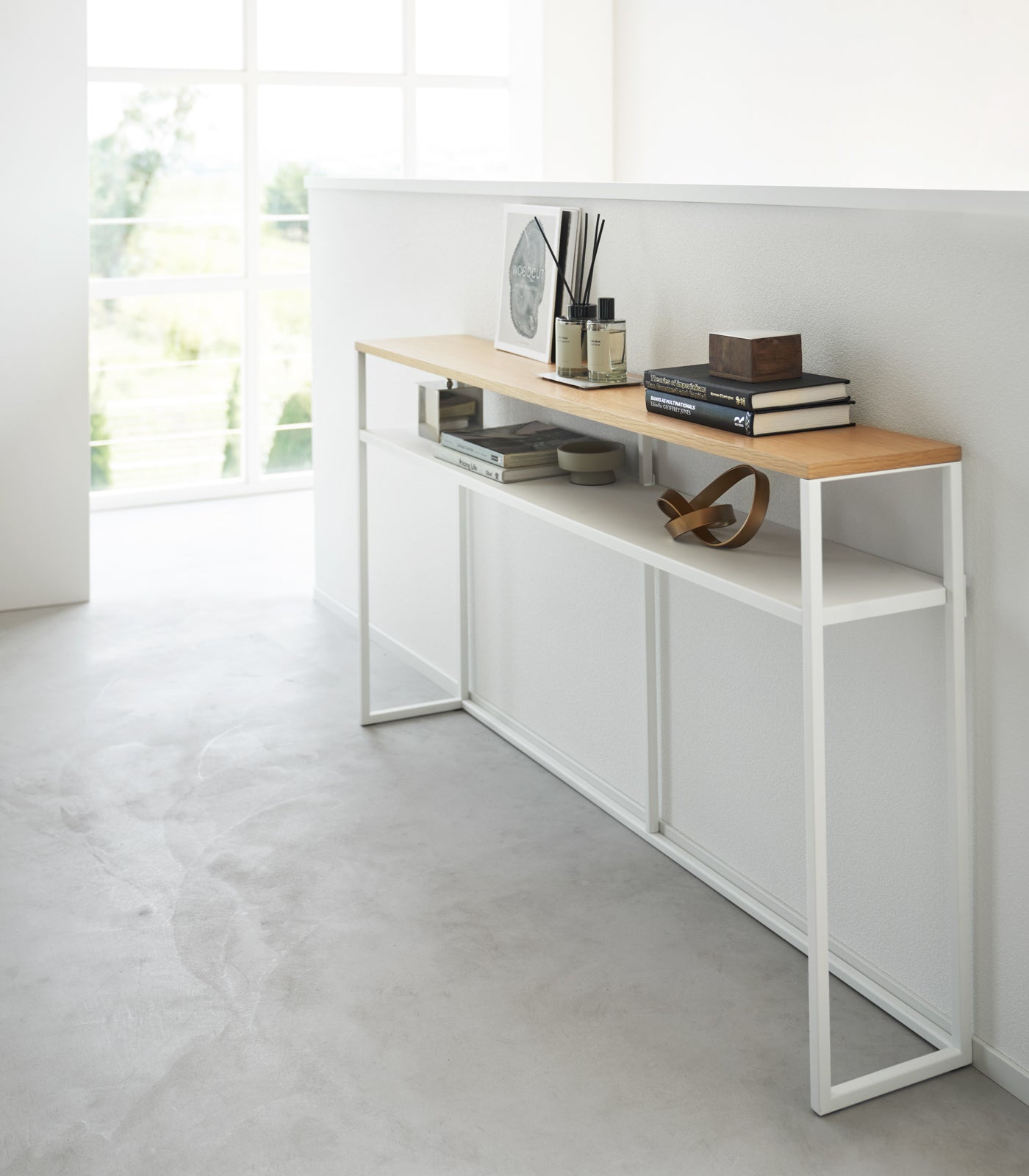 Long Steel Console Table · Yamazaki Home