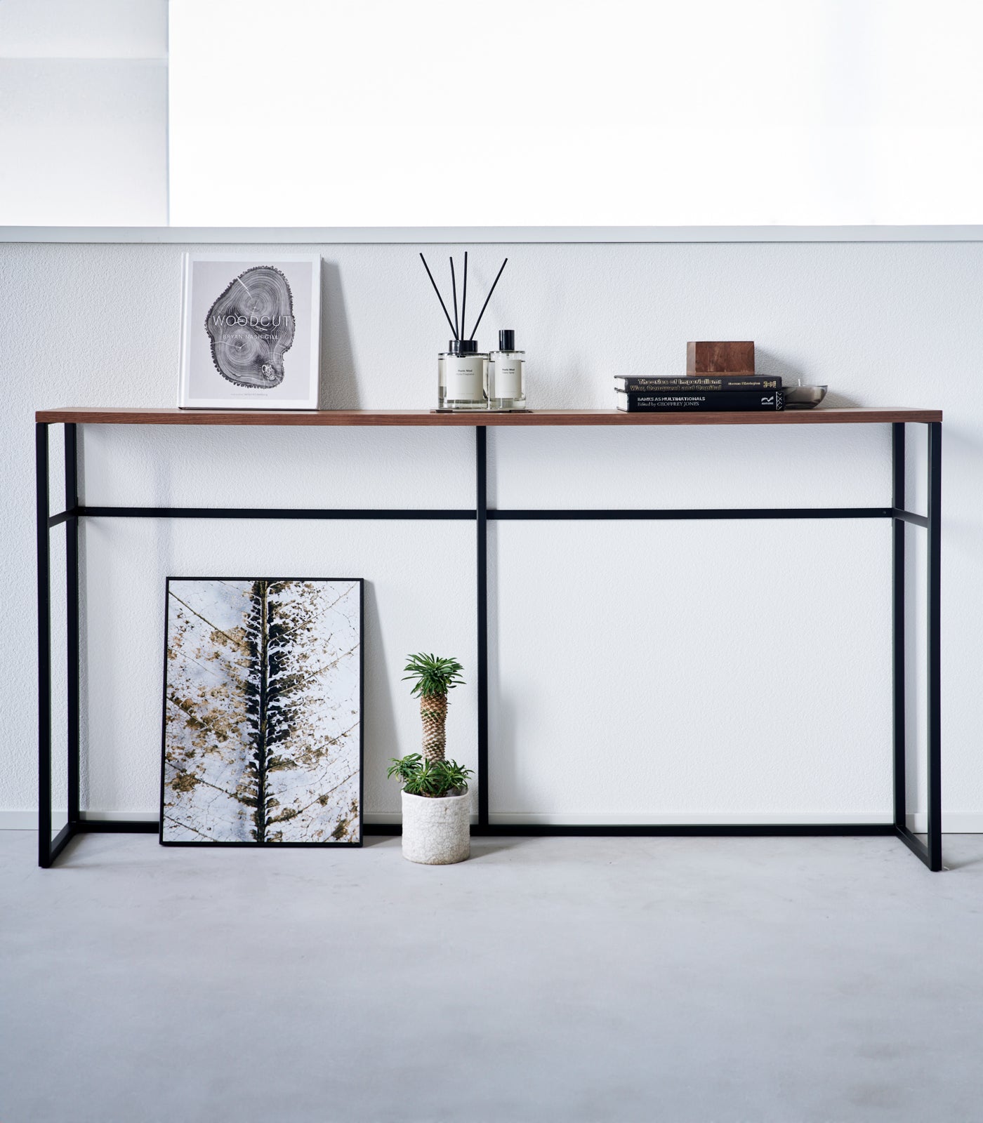 Long Steel Console Table · Yamazaki Home