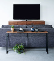 Long Steel Console Table · Yamazaki Home