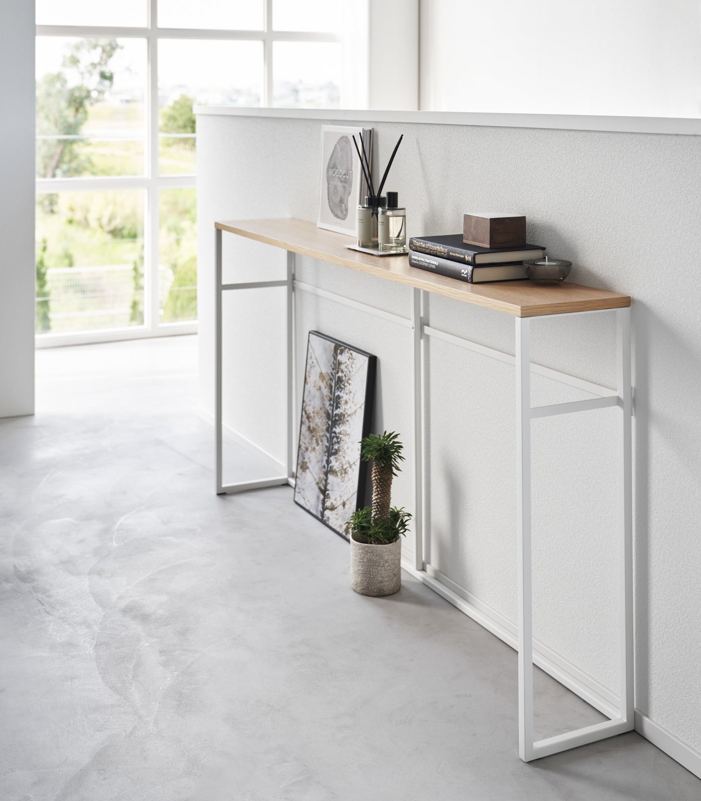 Long Steel Console Table · Yamazaki Home