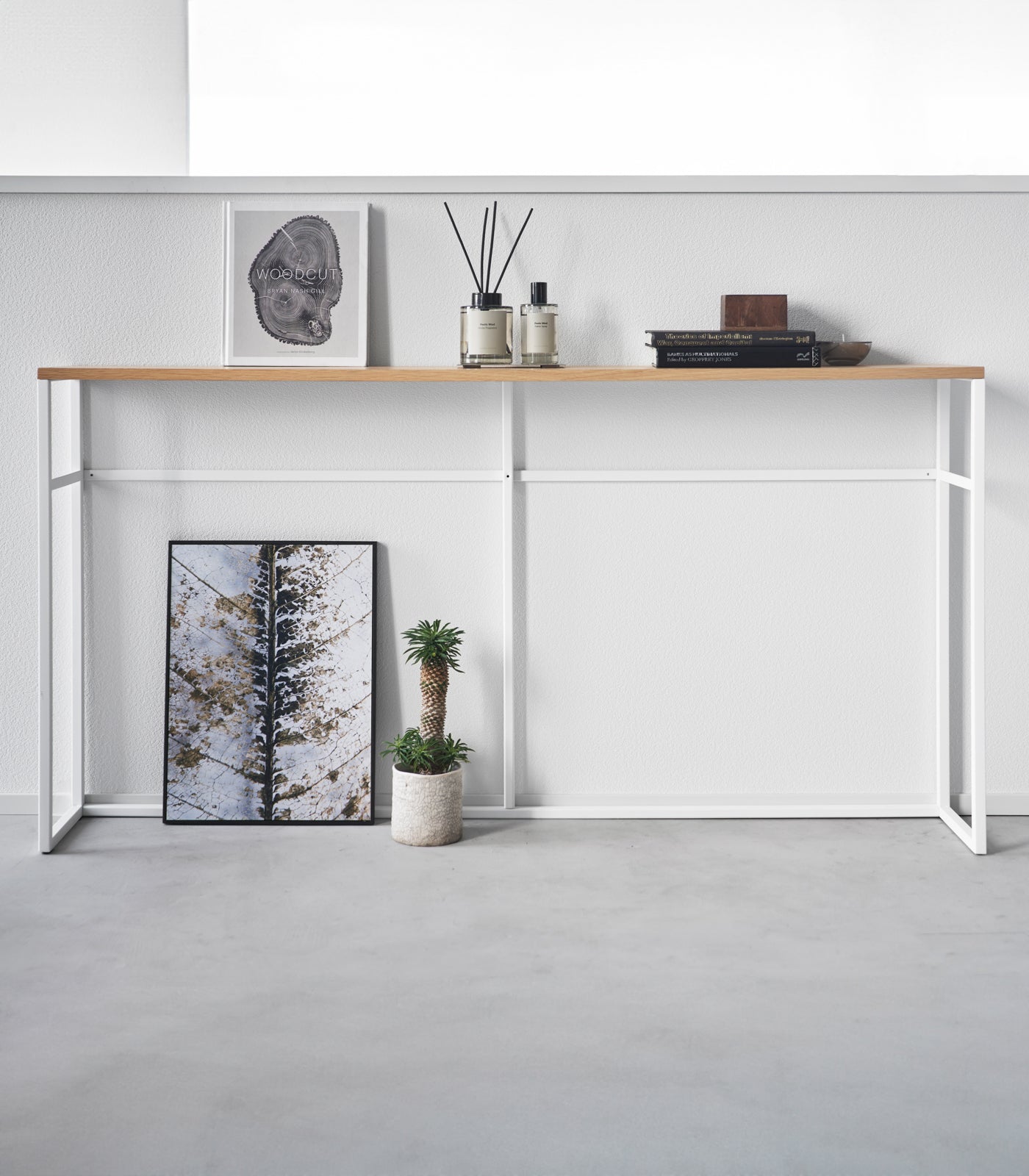 Long Steel Console Table · Yamazaki Home