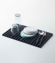 Folding Silicone Dish Drainer Mat & Trivet · Yamazaki Home