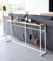 Long Steel Console Table · Yamazaki Home