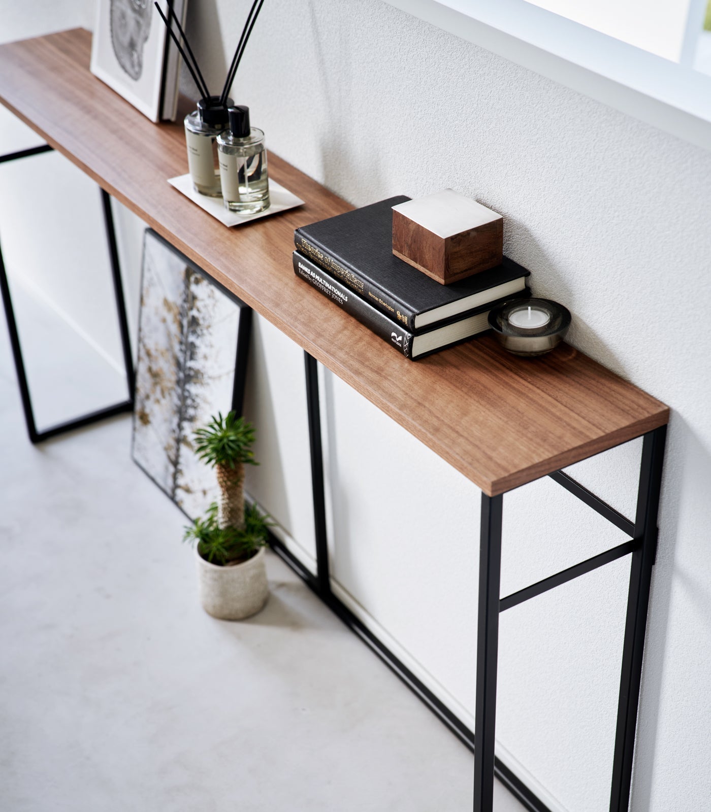 Long Steel Console Table · Yamazaki Home