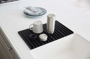 Folding Silicone Dish Drainer Mat & Trivet · Yamazaki Home