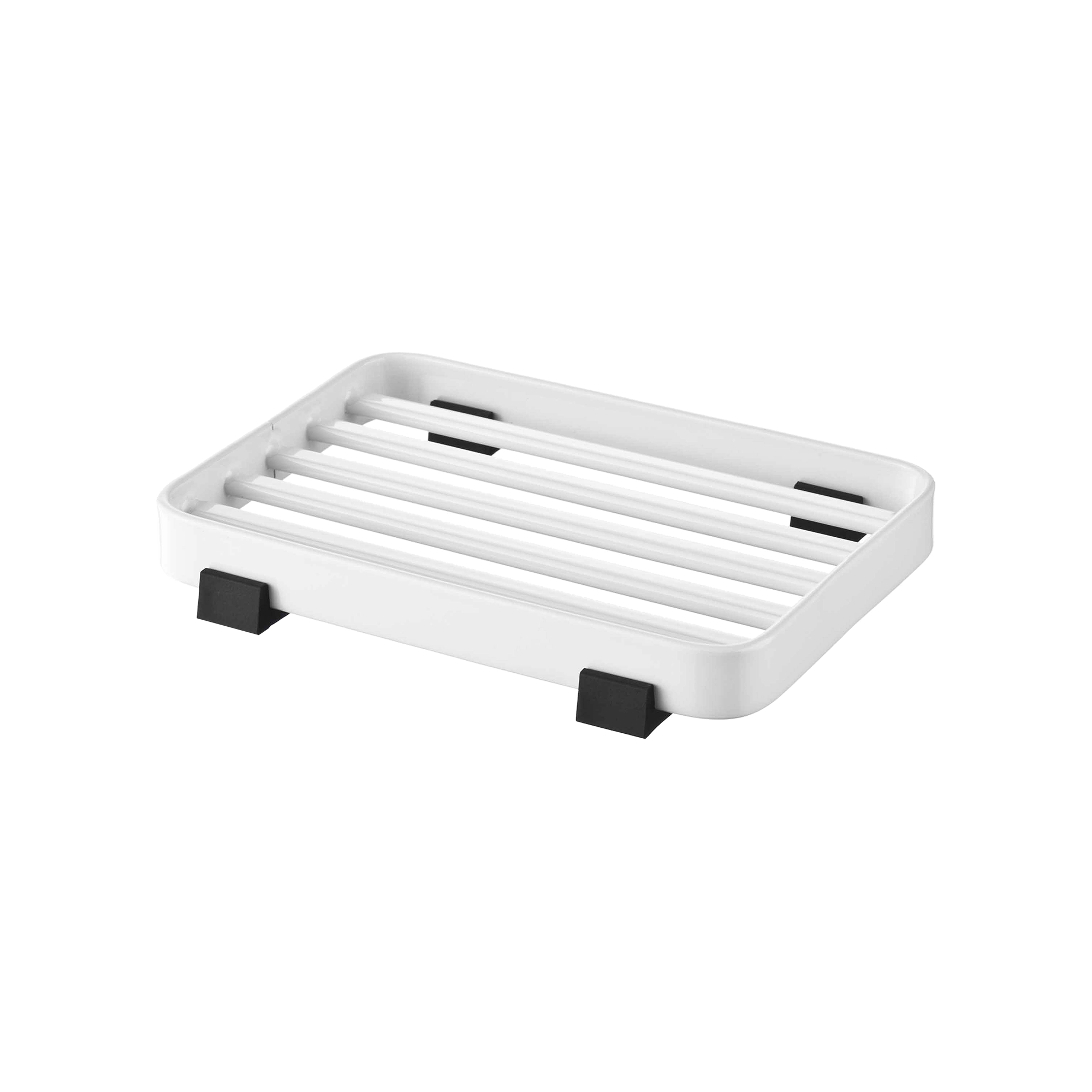 Slotted Steel Soap Tray · Yamazaki Home