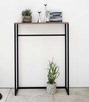 Narrow Entryway Console Table (32" H)  - Steel