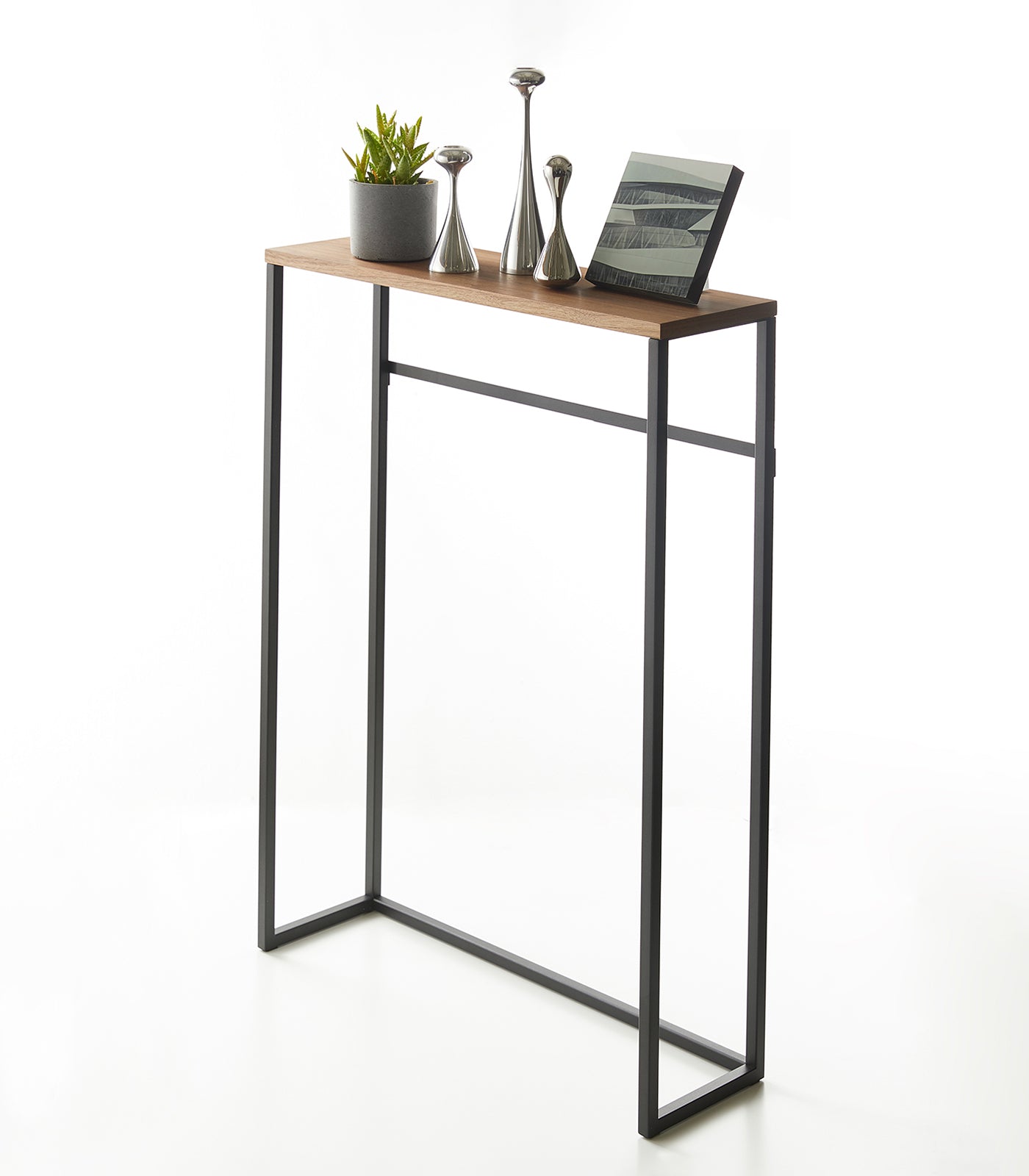 Narrow Entryway Console Table (32" H)  - Steel