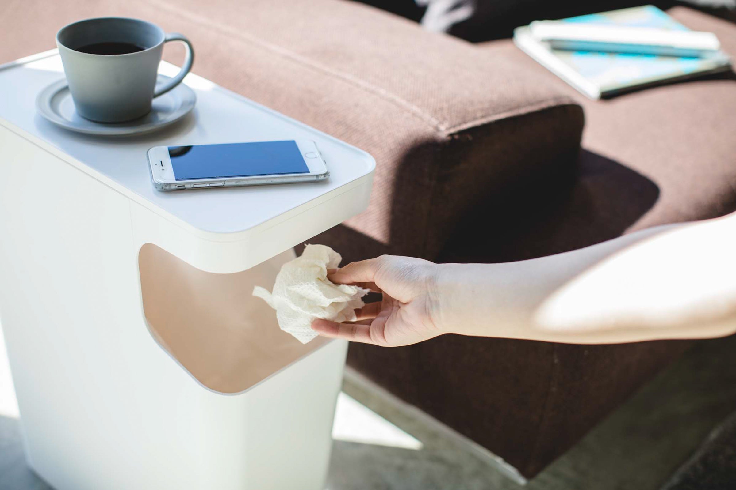 Side Table Trash Can · Yamazaki Home