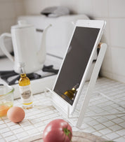 Steel + Wood Tablet and Cookbook Stand · Yamazaki Home