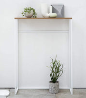 Narrow Entryway Console Table (32" H)  - Steel