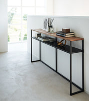 Long Steel Console Table · Yamazaki Home